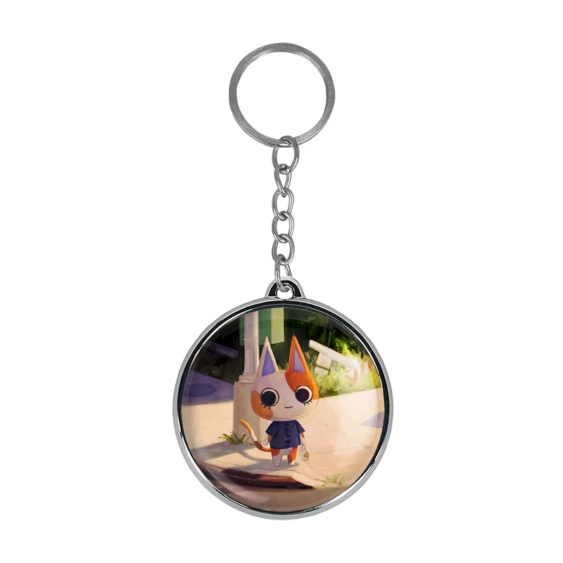 جاکلیدی خندالو طرح بازی انیمال کراسینگ (Animal Crossing) مدل دوطرفه کد 3266132662