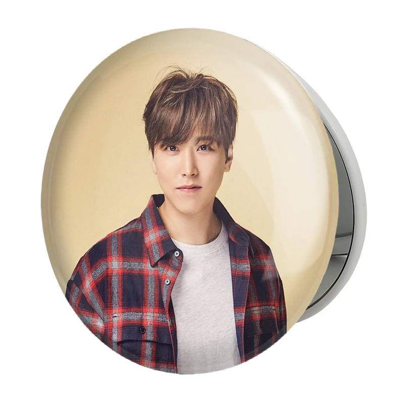 آینه جیبی خندالو طرح سونگ مین گروه سوپر جونیور Super Junior مدل تاشو کد 12178 