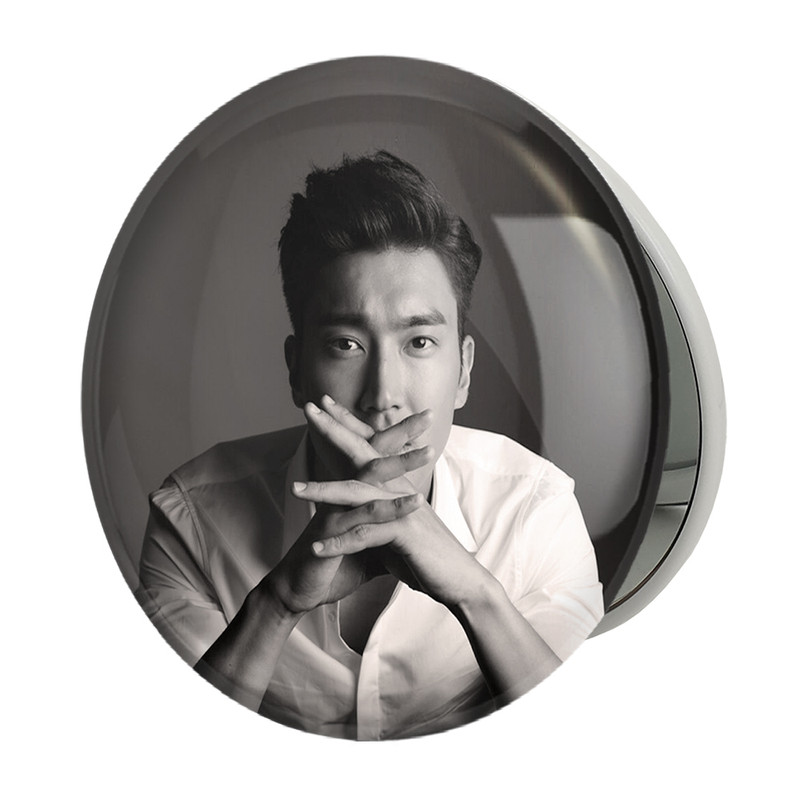 آینه جیبی خندالو طرح شیوون گروه سوپر جونیور Super Junior مدل تاشو کد 12188 