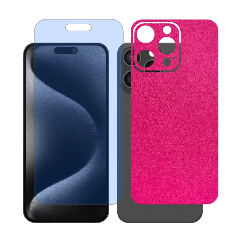 محافظ صفحه نمایش مات آنتی بلو گلس مدل Together مناسب برای گوشی موبایل اپل iPhone 16 Pro Max به همراه برچسب پوششی پشت گوشی