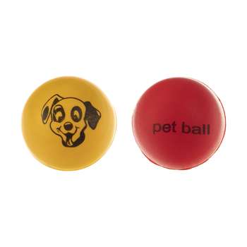 توپ اسباب بازی سگ و گربه مدل Pet ball مجموعه دو عددی