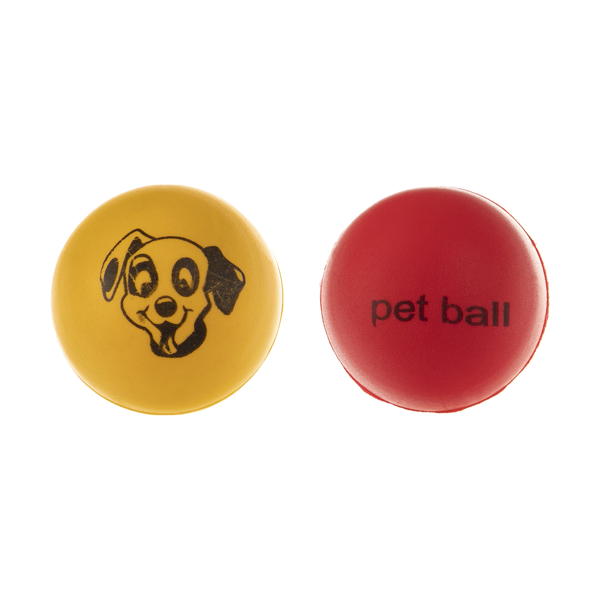 توپ اسباب بازی سگ و گربه مدل Pet ball مجموعه دو عددی