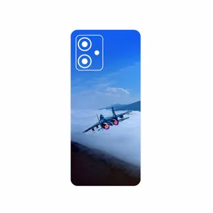 MAHOOT Fighter plane Su27 Cover Sticker for Motorola Moto G54