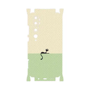 MAHOOT Minimal Internet Cat Icon-FullSkin Cover Sticker for Xiaomi Mi Note 10 Pro