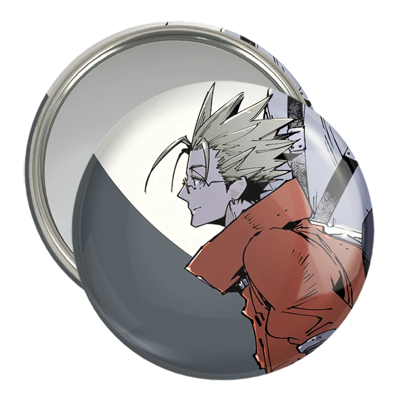 آینه جیبی خندالو مدل نیکولاس و وش انیمه تریگان (Trigun) کد 36263