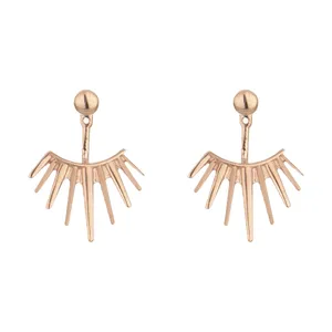 گوشواره طلا 18 عیار زنانه آلند مدل KHG40