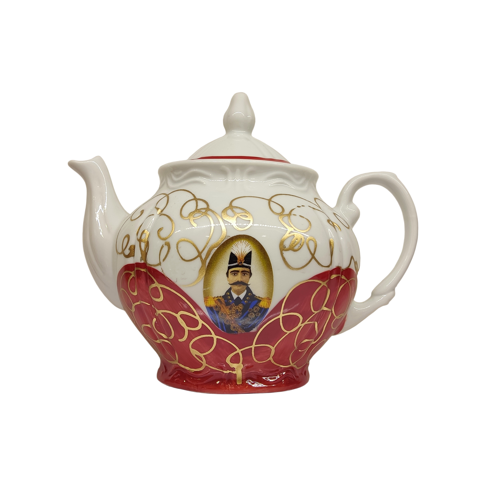 قوری چینی مدل شاه عباسی کد 800