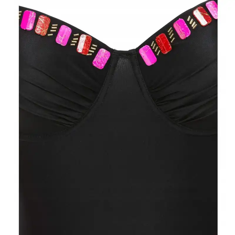 مایو زنانه مدل 129406 طرح بی پی سی