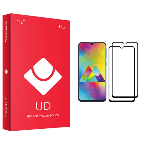 محافظ صفحه نمایش یو دی مدل +PRO مناسب برای گوشی موبایل سامسونگ Galaxy M20 بسته دو عددی