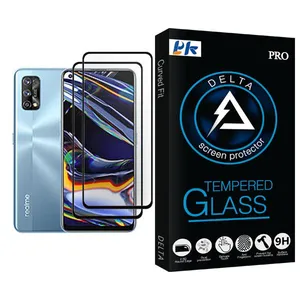 PK Delta Glass MIX002 Screen Protector For Realme 7 Pro Pack Of 2