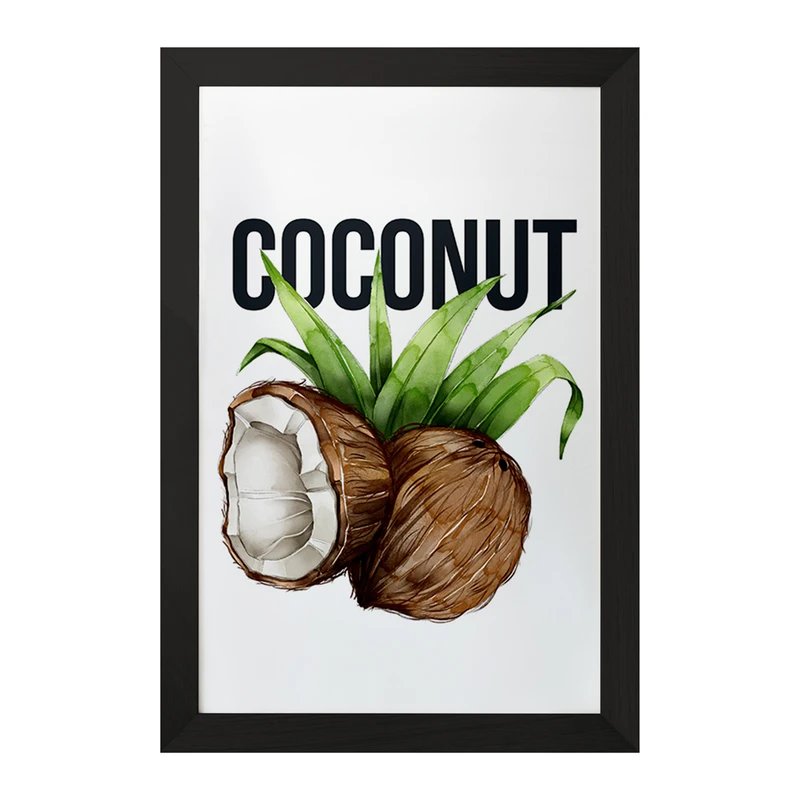 تابلو خندالو مدل نارگیل کد F1531