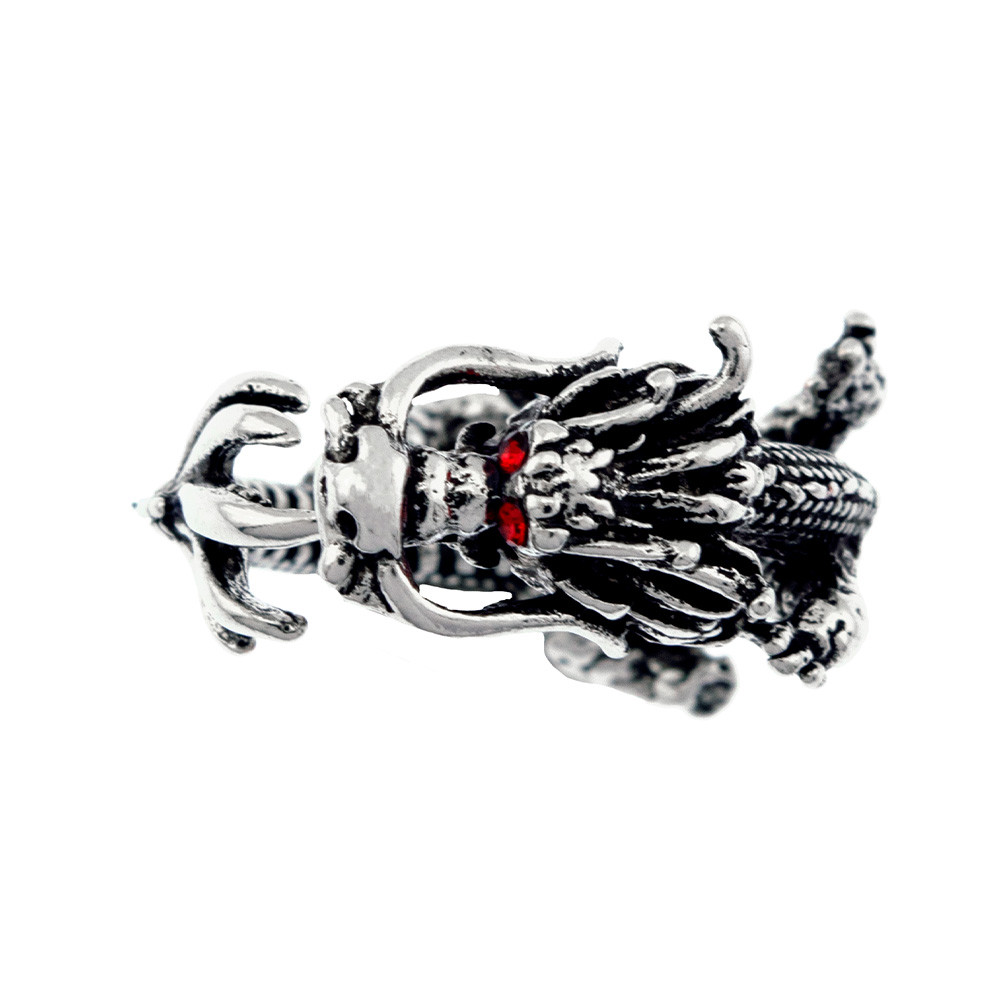 انگشتر مردانه برانت طرح اژدهای دریا