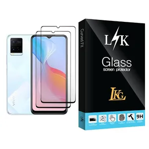 LKG LK Glass2 Ceramics Screen Protector For  Y21 Pack Of 2