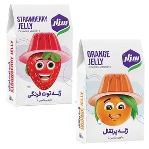  پودر ژله سزار مجموعه 2 عددی