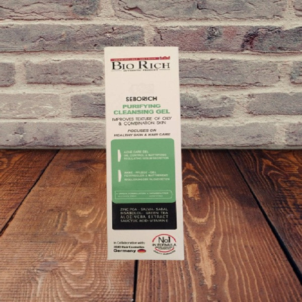 ژل شستشو صورت بایوریچ مدل PURIFYING CLEANSING حجم 200 میلی لیتر