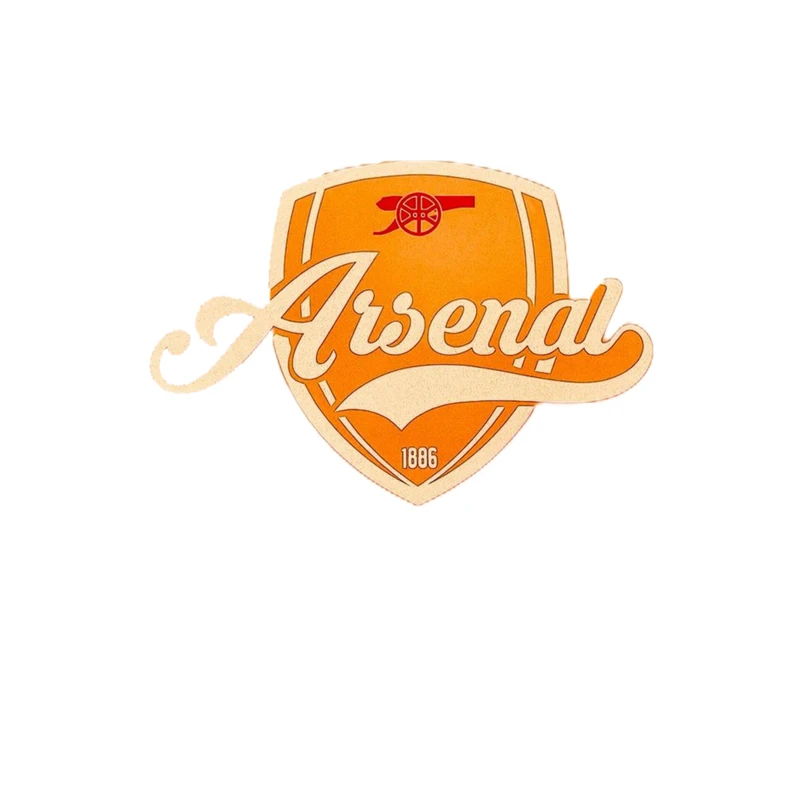 استیکر پارچه و لباس پاد آفرین مدل فوتبالی آرسنال کد 4211