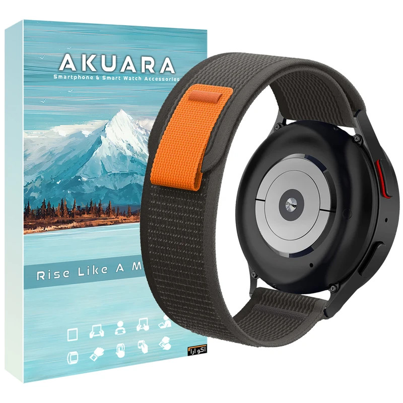 بند ساعت آکوآرا مدل Trail Loop AK مناسب برای ساعت هوشمند میبرو لایت 2 / لایت 3 / لایت 3 پرو سایز 22mm