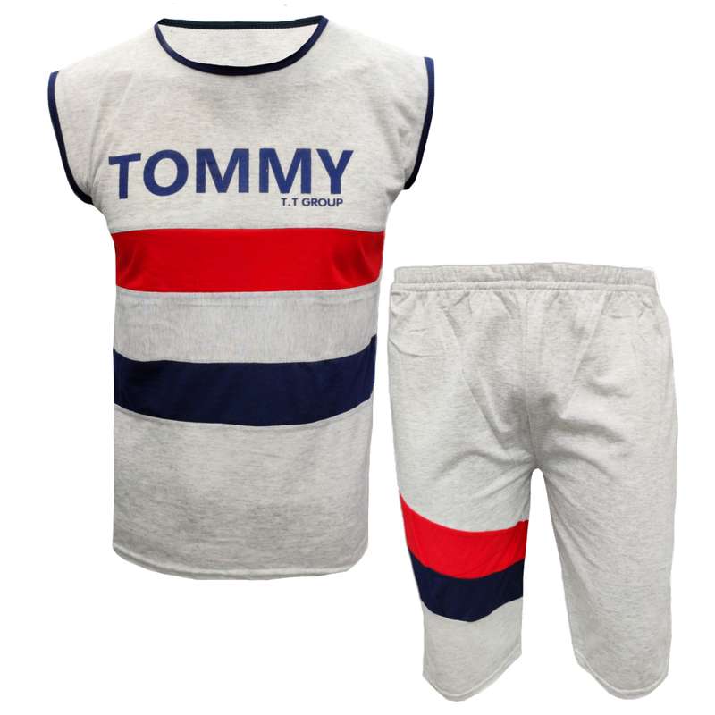 ست تاپ و شلوارک مردانه مدل MST R K50