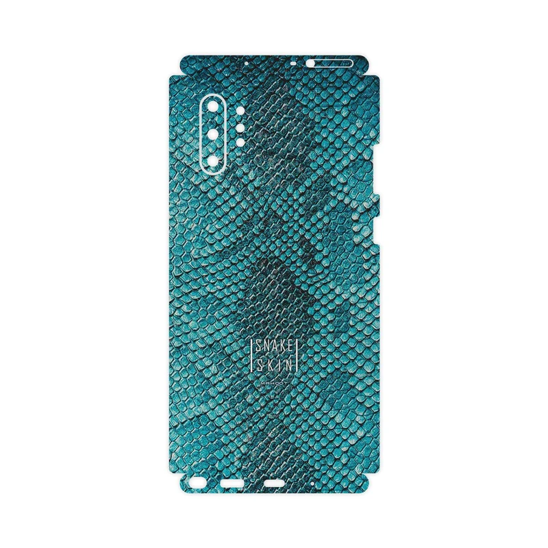 برچسب پوششی ماهوت مدل Blue Snake Skin-FullSkin مناسب برای گوشی موبایل سامسونگ Galaxy Note 10 Plus