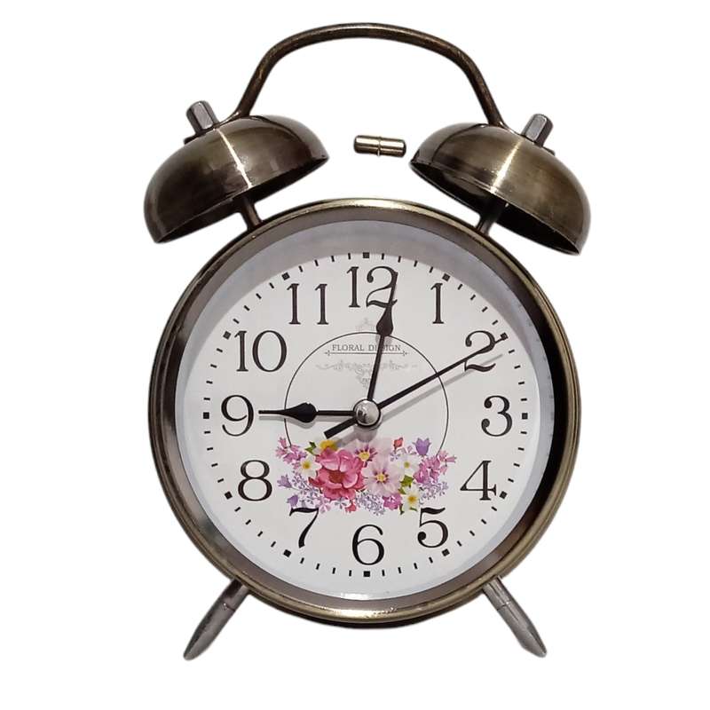 ساعت رومیزی مدل زنگ دار