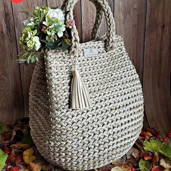 کیف بافتنی مدل ناز کد 04K