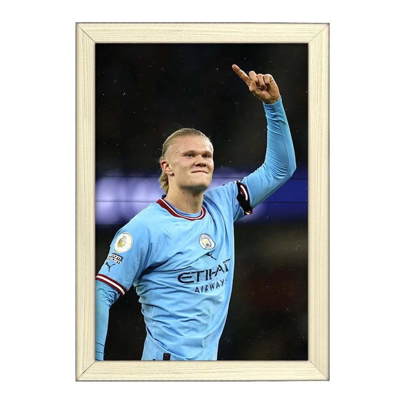 تابلو خندالو طرح ارلینگ هالند (Erling Haaland) کد 36356