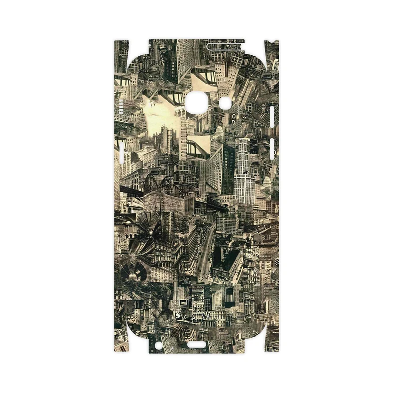برچسب پوششی ماهوت مدل Collage of Skyscraper-FullSkin مناسب برای گوشی موبایل سامسونگ Galaxy A3 2017
