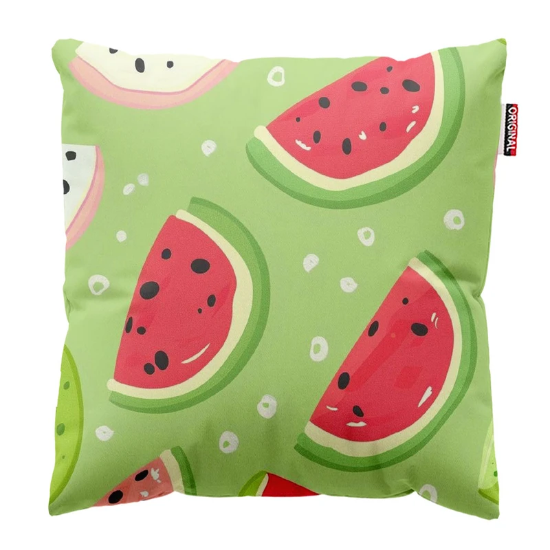  کوسن پاد آفرین طرح هندونه سایز 30*30 سانتی متر کد 998