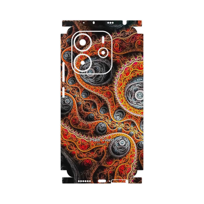 برچسب پوششی ماهوت مدل Mathematical Geometric Shape 7-FullSkin مناسب برای گوشی موبایل شیائومی Redmi Note 14 4G