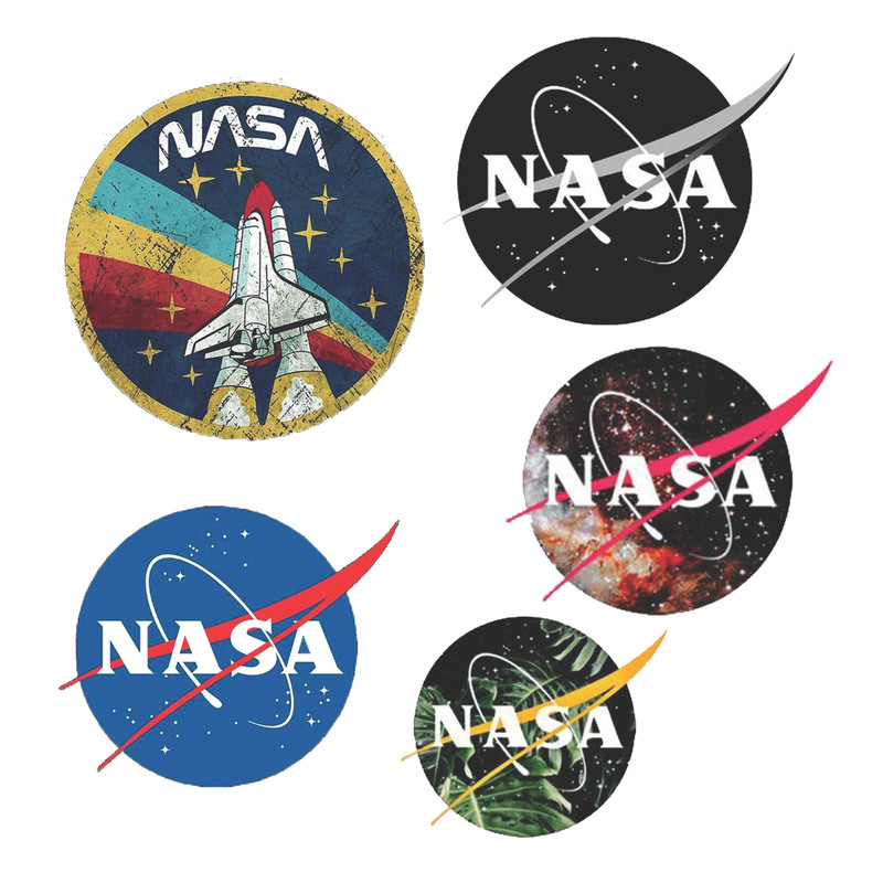 استیکر تزئینی موبایل و تبلت مدل NASA کد 201 مجموعه 5 عددی
