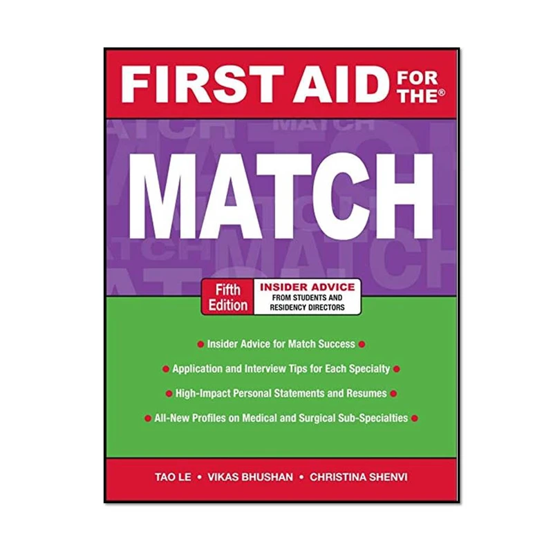 کتاب First Aid for the Match, (First Aid Series) 5th Edition اثر جمعی از نویسندگان انتشارات مؤلفین طلایی