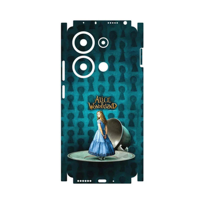 برچسب پوششی ماهوت مدل Alice in Wonderland-FullSkin مناسب برای گوشی موبایل شیائومی Poco M6 Pro 4G