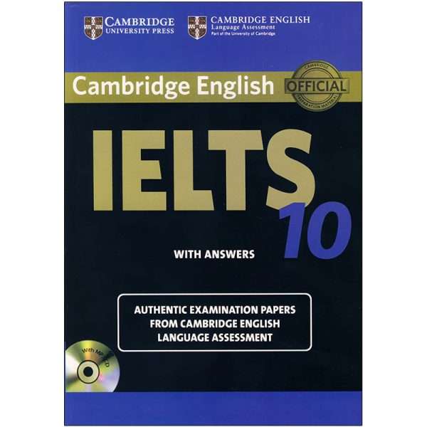  کتاب Cambridge English IELTS 10 اثر جمعی از نویسندگان انتشارات زبان مهر