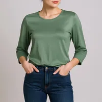 بلوز آستین سه ربع زنانه افراتین مدل 7577