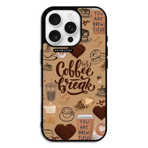 AKAM AMC-WA16PRO-COFFEE-18 Cover For Apple iPhone 16 Pro