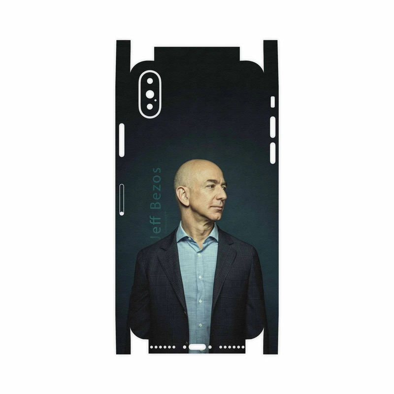 برچسب پوششی ماهوت مدل Jeff Bezos-FullSkin مناسب برای گوشی موبایل اپل iPhone X