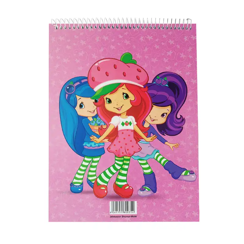دفتر نقاشی 80 برگ میکرو مدل a4-Strawberry