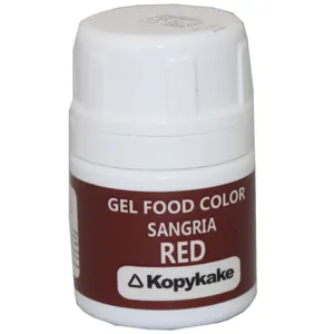 رنگ خوراکی ژله ای عنابی کپی کیک - 25 گرم