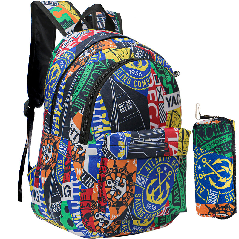 کوله پشتی مدل TY-45853 به همراه جامدادی