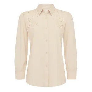 شومیز آستین بلند یقه دیپلمات زنانه مدل g.87