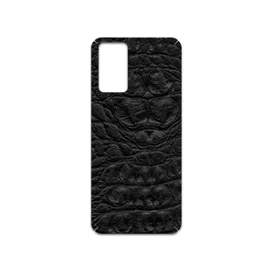 MAHOOT Black-Crocodile-Leather Cover Sticker for Xiaomi Redmi Note 12S