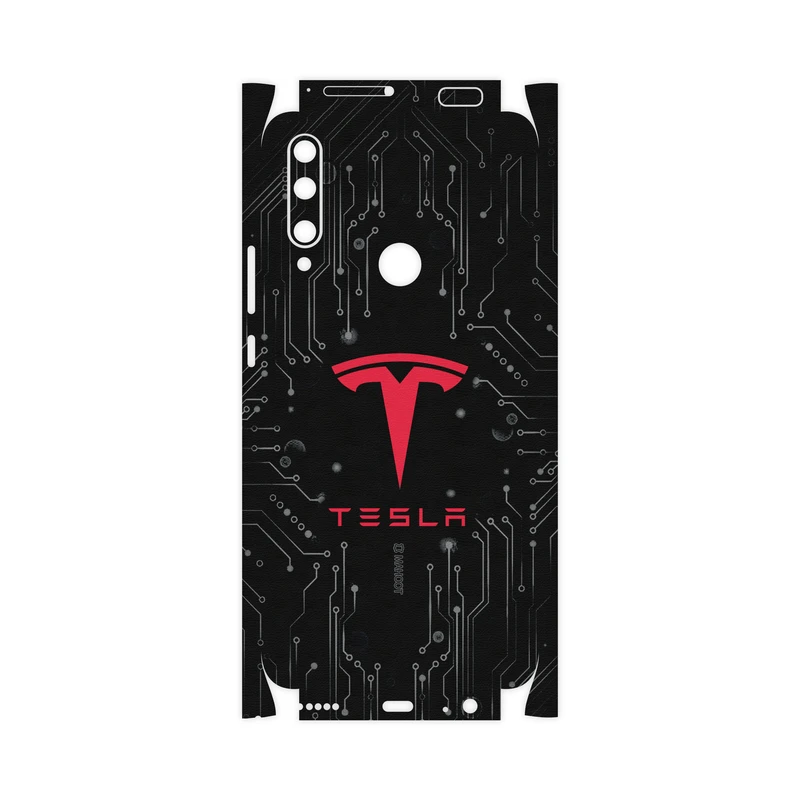 برچسب پوششی ماهوت مدل TESLA-Motors-FullSkin مناسب برای گوشی موبایل آنر 9X