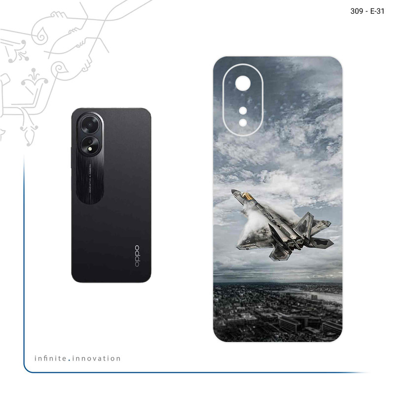 برچسب پوششی ماهوت مدل F_22 مناسب برای گوشی موبایل اپو A38