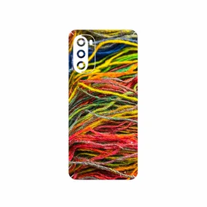 MAHOOT Fabric Texture 9 Cover Sticker for Motorola Moto G52