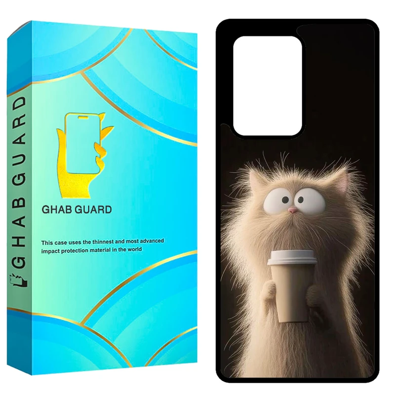 کاور قاب گارد طرح گربه مدل GCHPS20U مناسب برای گوشی موبایل سامسونگ Galaxy S20 ultra 4G / Galaxy S20 Ultra 5G