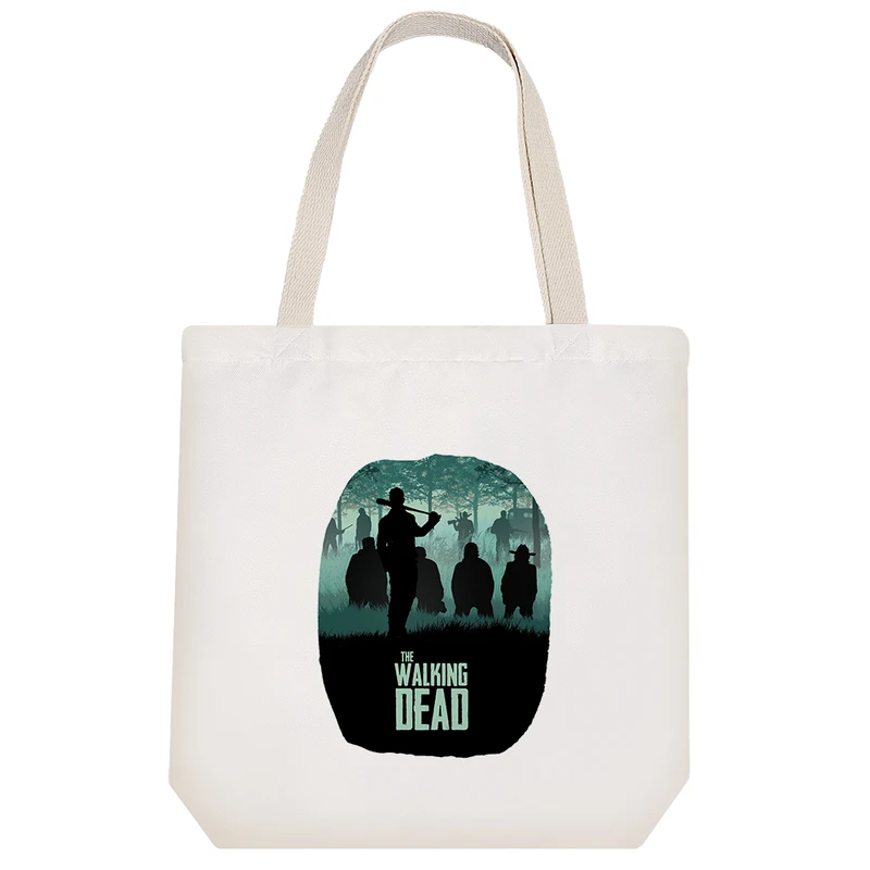 ساک خرید خندالو طرح سریال The Walking Dead کد 782