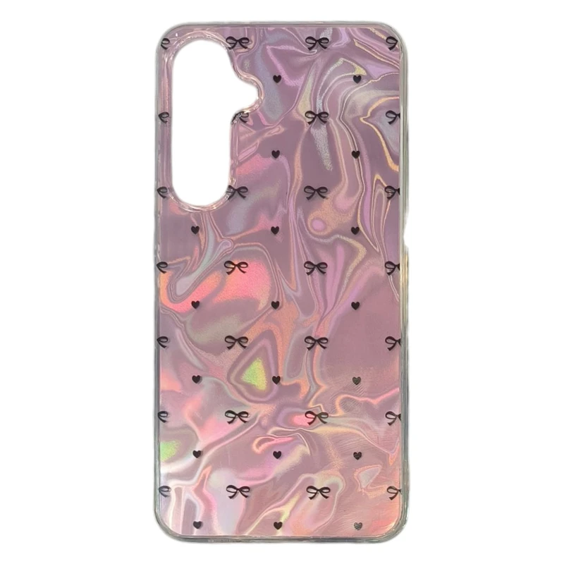 کاور طرح قلب و پاپیون هلوگرامی مناسب برای گوشی موبایل سامسونگ Galaxy A30s/A50/A50s