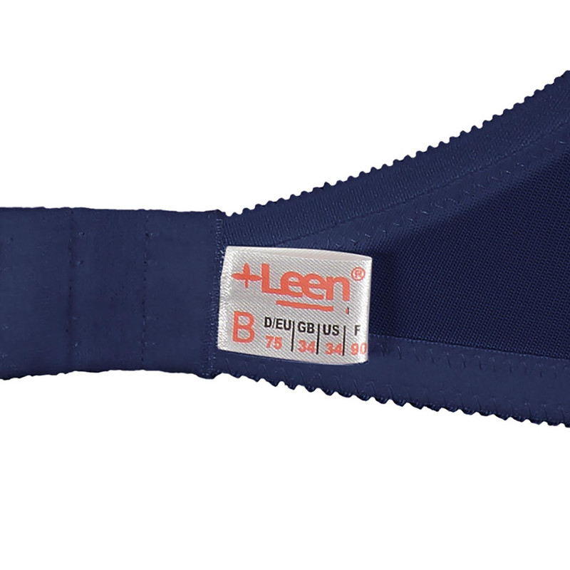 سوتین زنانه لین مدل فنردار کد 4680-741 رنگ آبی