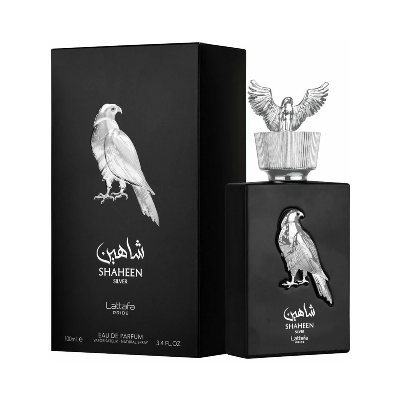 ادو پرفیوم مردانه لطافه مدل شاهین با رایحه خنک و تند حجم 100 میلی لیتر