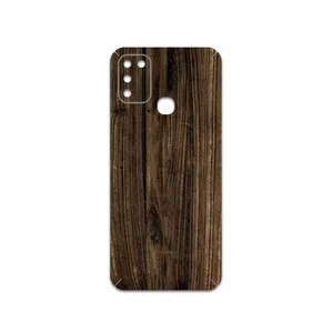 MAHOOT Dark-Walnut-Wood Cover Sticker for Infinix Hot 11 Play